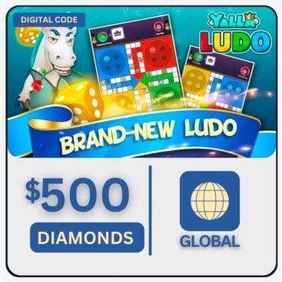 Yalla ludo USD 500 diamonds (mobile)